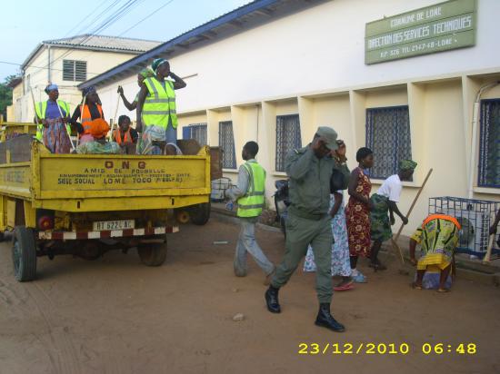 Opération de salubrité dans la capitale "Lomé"